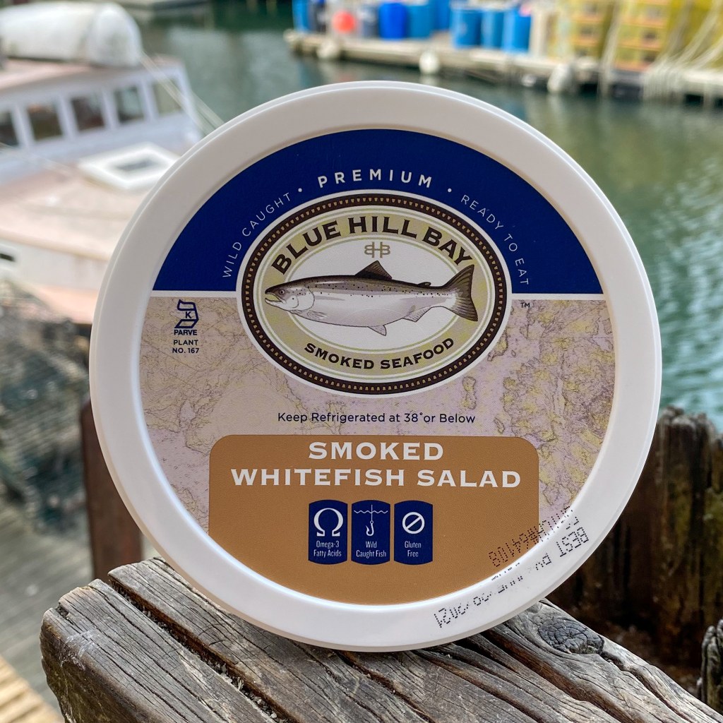Picture of: Blue Hill Bay Wild Smoked Whitefish Salad • Harbor Fish Market