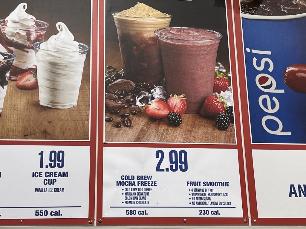 Picture of: Costco Food Court Coffee Drinks {Mocha Freeze and Latte Freeze