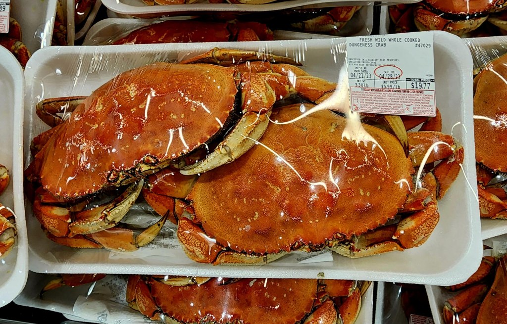 Picture of: COSTCO FRESH WILD WHOLE COOKED DUNGENESS CRAB – Eat With Emily