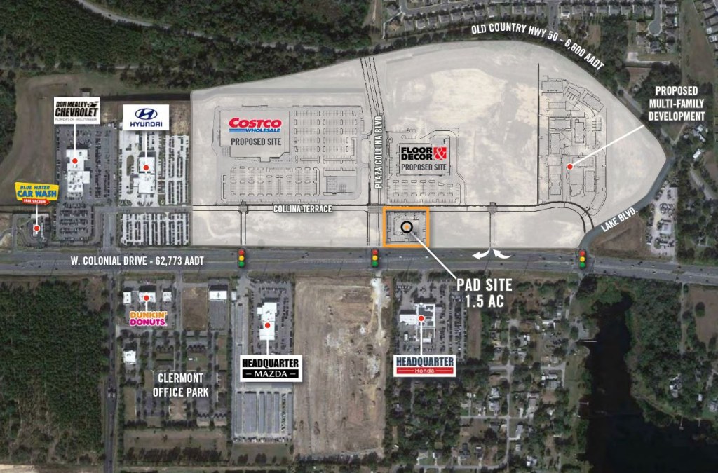 Picture of: Costco Full Map – Clermont – Horizon West News & Info