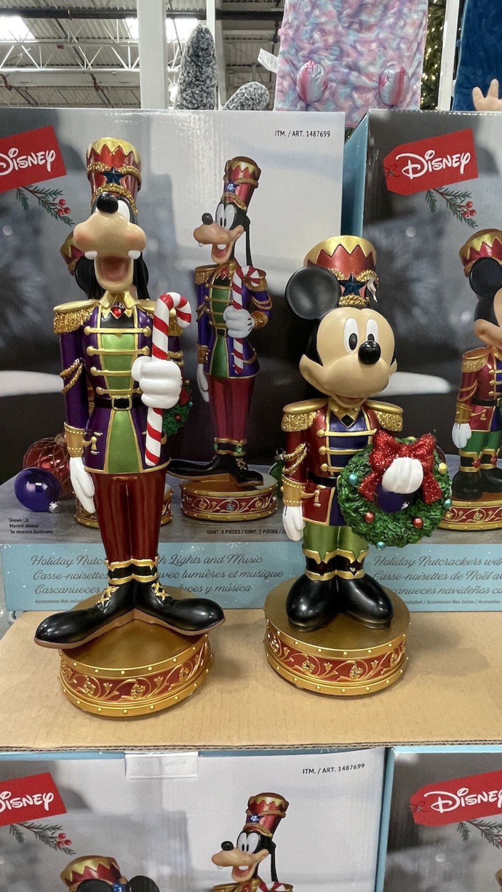 Picture of: Costco is Selling Goofy and Mickey Nutcrackers Just in Time for