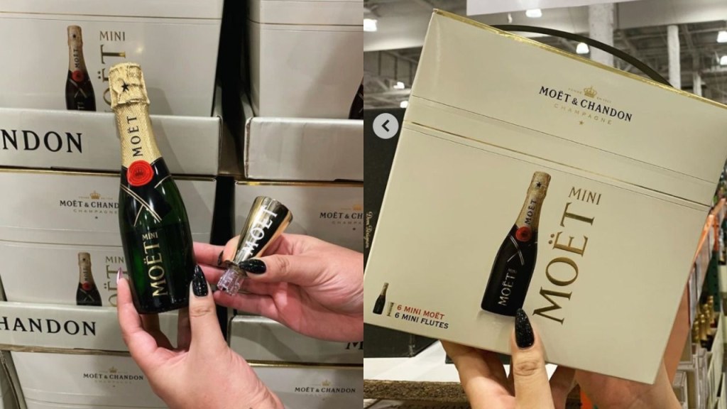 Picture of: Costco Is Selling -Packs Of Mini Champagne Bottles