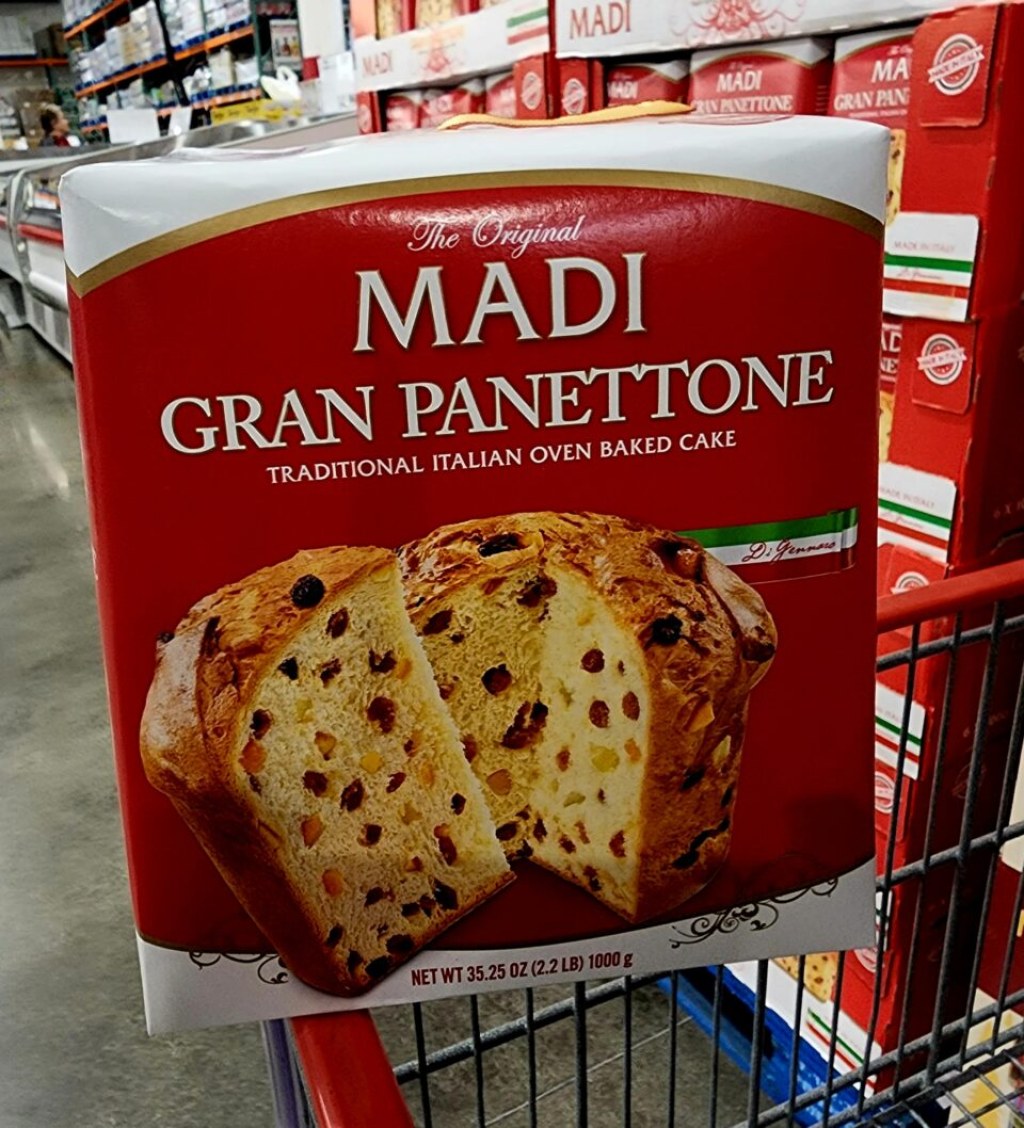 Picture of: COSTCO MADI GRAN PANETTONE (TRADITIONAL ITALIAN OVEN BAKED CAKE