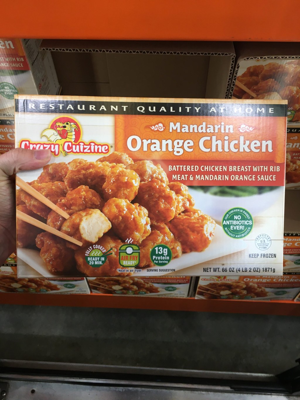 Picture of: Crazy Cuizine Mandarin Costco Orange Chicken Review