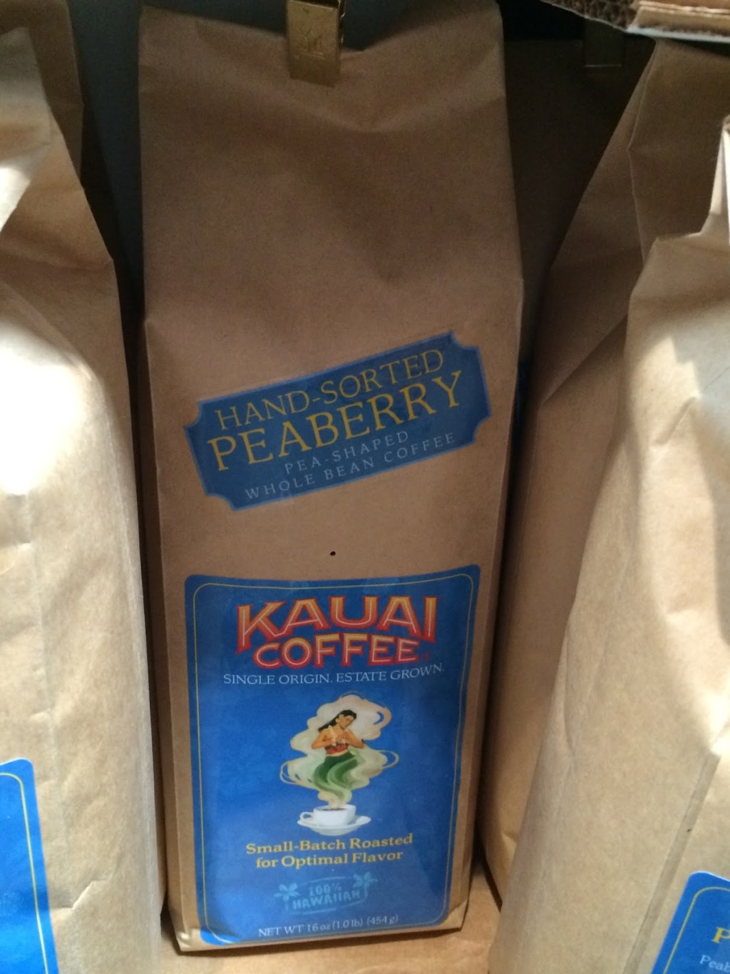 Picture of: Kauai Coffee Company Peaberry Coffee  Costco Weekender