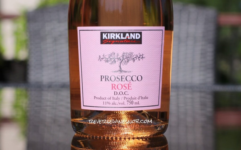 Picture of: Kirkland Signature Prosecco Rosé – A Home Run? • Reverse Wine Snob