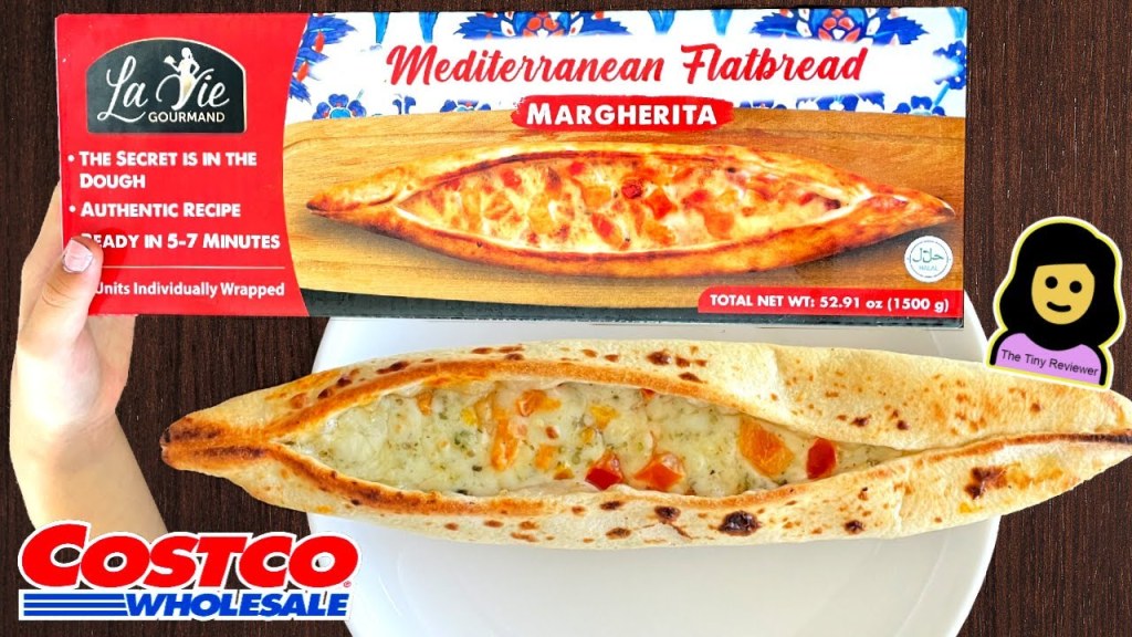 Picture of: Mediterranean Flatbread Margherita – Costco Product Review