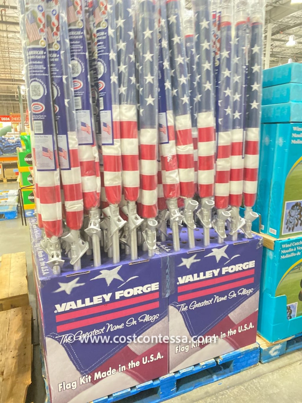 Picture of: New: $ Costco American Flag Kits for Home  CostContessa