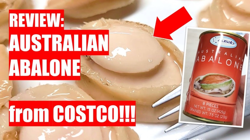 Picture of: REVIEW: Costco AUSAB Australian Abalone!!!