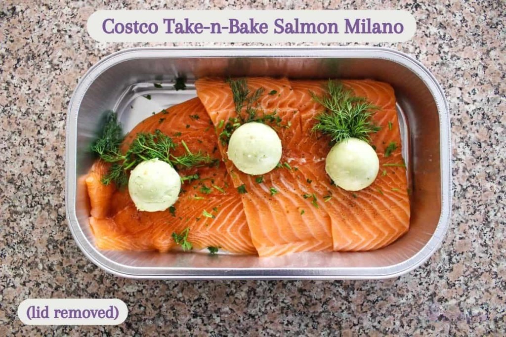 Picture of: Salmon Milano with Pesto Butter – Costco & Copycat – The Default Cook