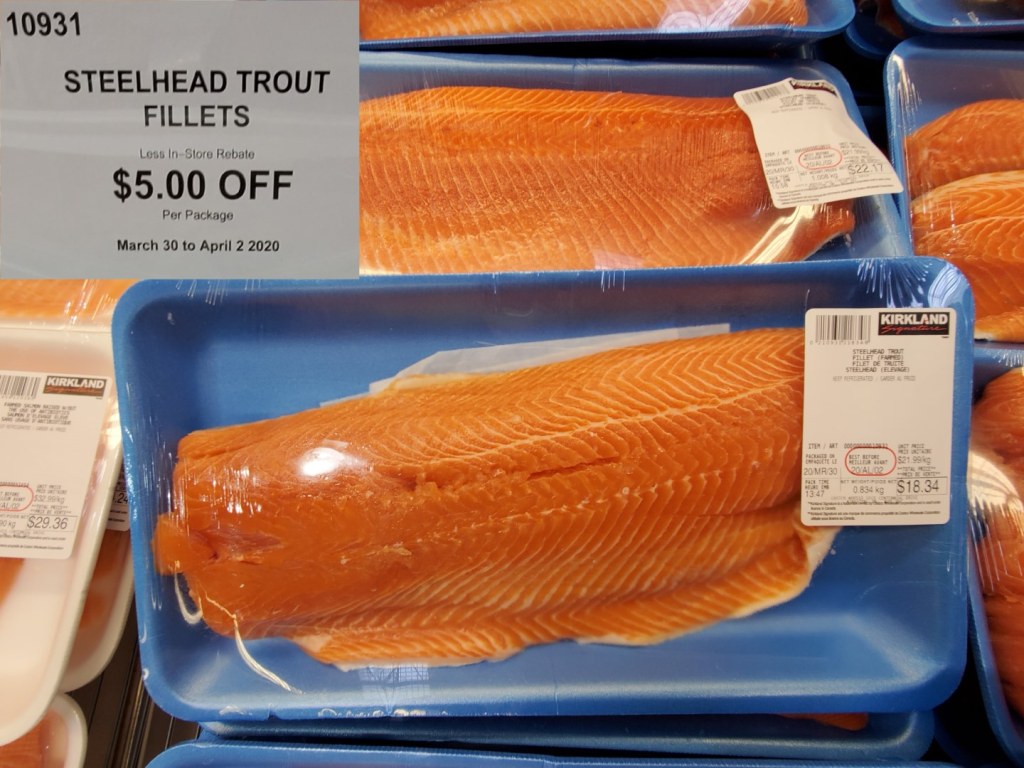 Picture of: Steelhead Trout Fillets   INSTANT SAVINGS EXPIRES ON