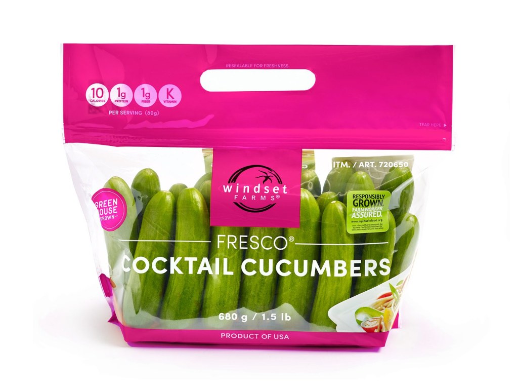 Picture of: Windset Farms®Fresco® Cocktail Cucumbers – Windset Farms®